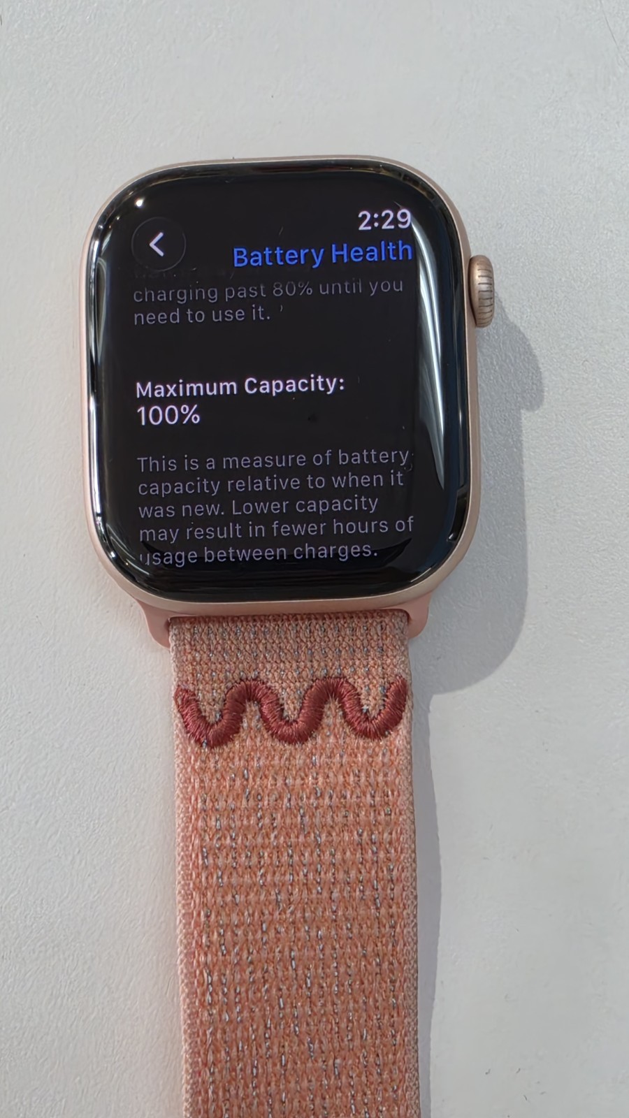 Apple Watch Series 11 46mm GPS Pink Case w Pink Band MEV74LW/A