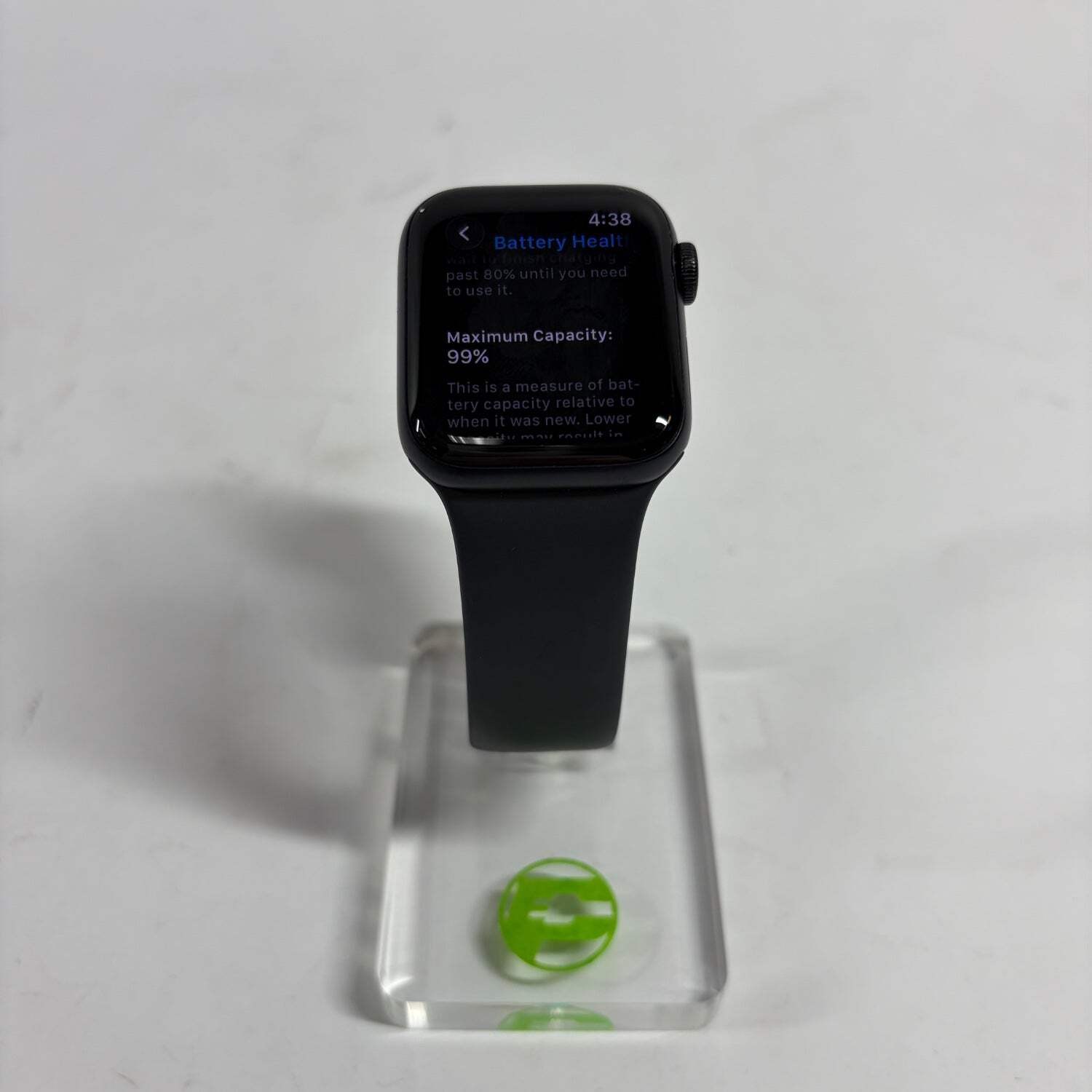 GPS Only Apple Watch SE 2nd Gen 40MM Midnight Aluminum Sport Band MRG93LL/A (Bad