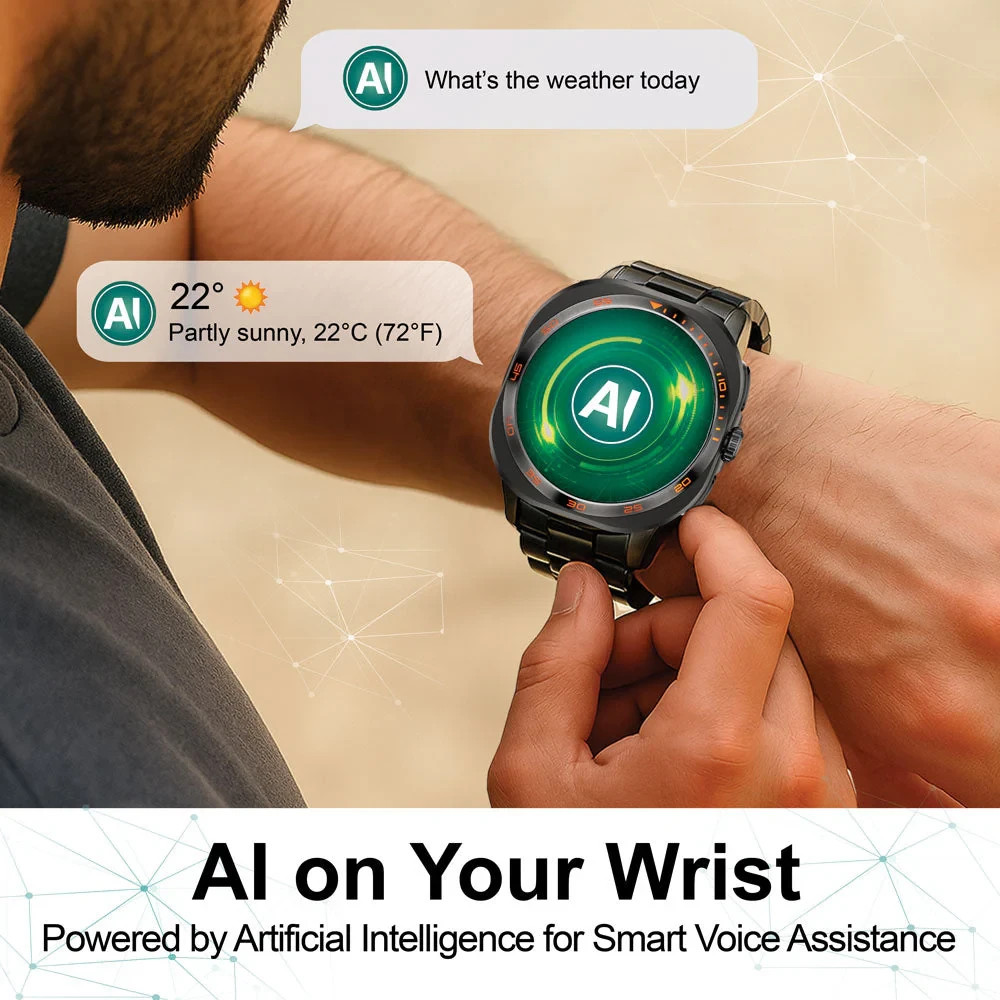 ⌚ ArgomTech SkeiWatch C62 AMOLED Smartwatch BT Call AI GPS Fitness