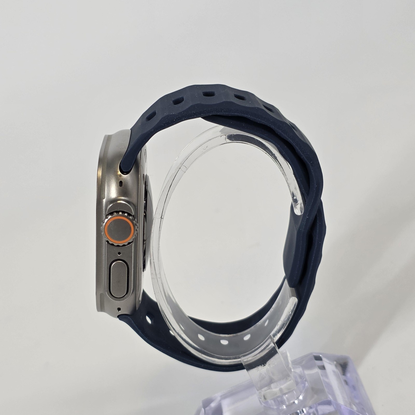 Apple Watch (Ultra 2) 49mm Natural Titanium (LTE) w/ Blue Ocean Band- Very Good