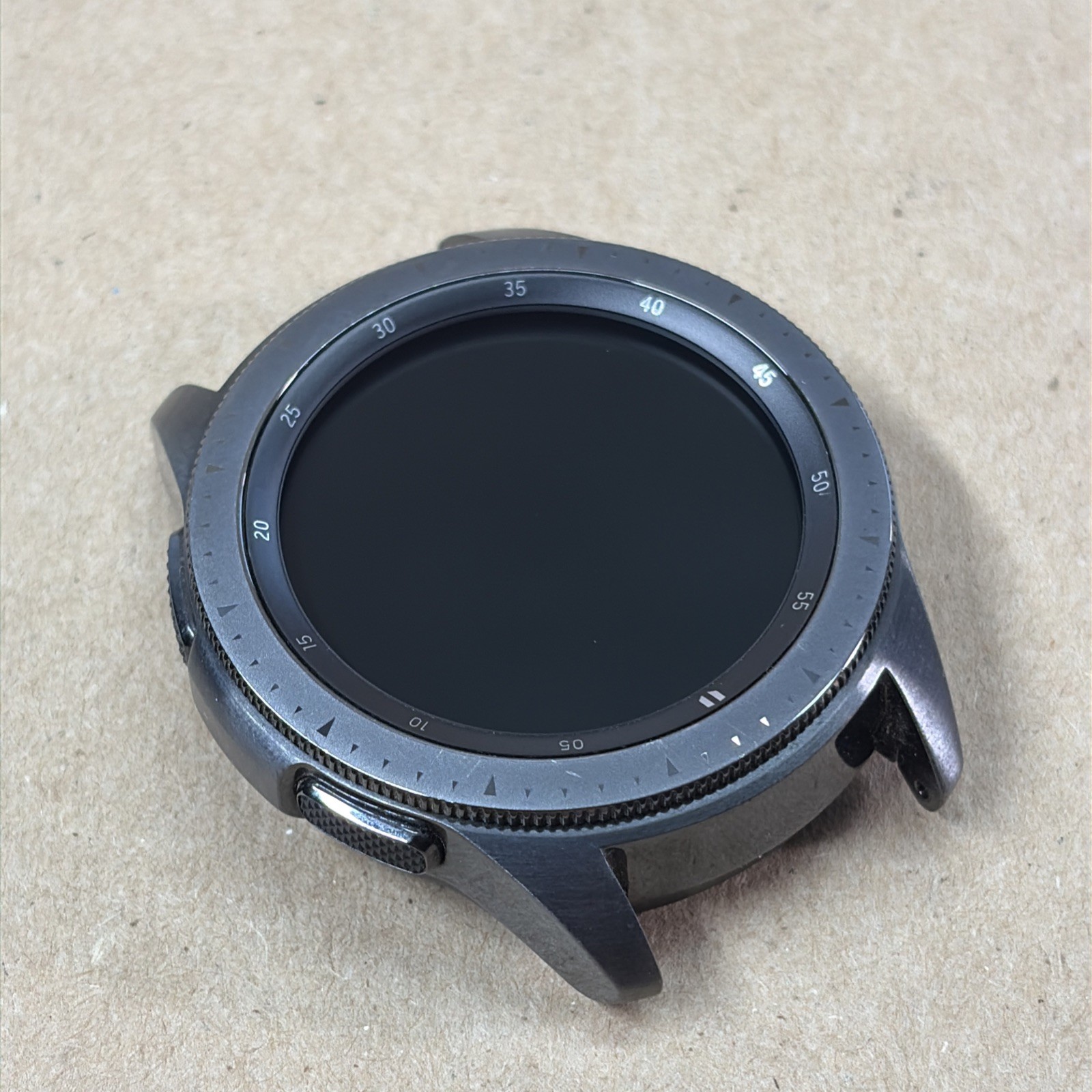 FOR PARTS Samsung Galaxy Watch SM-R810 42mm Face Only Black BOOT LOOP