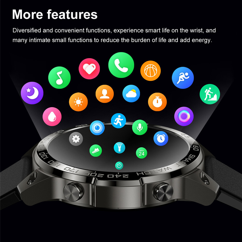 Bluetooth Smart Watch Sport Fitness Watch Wristwatch For Men Women Teens Gift