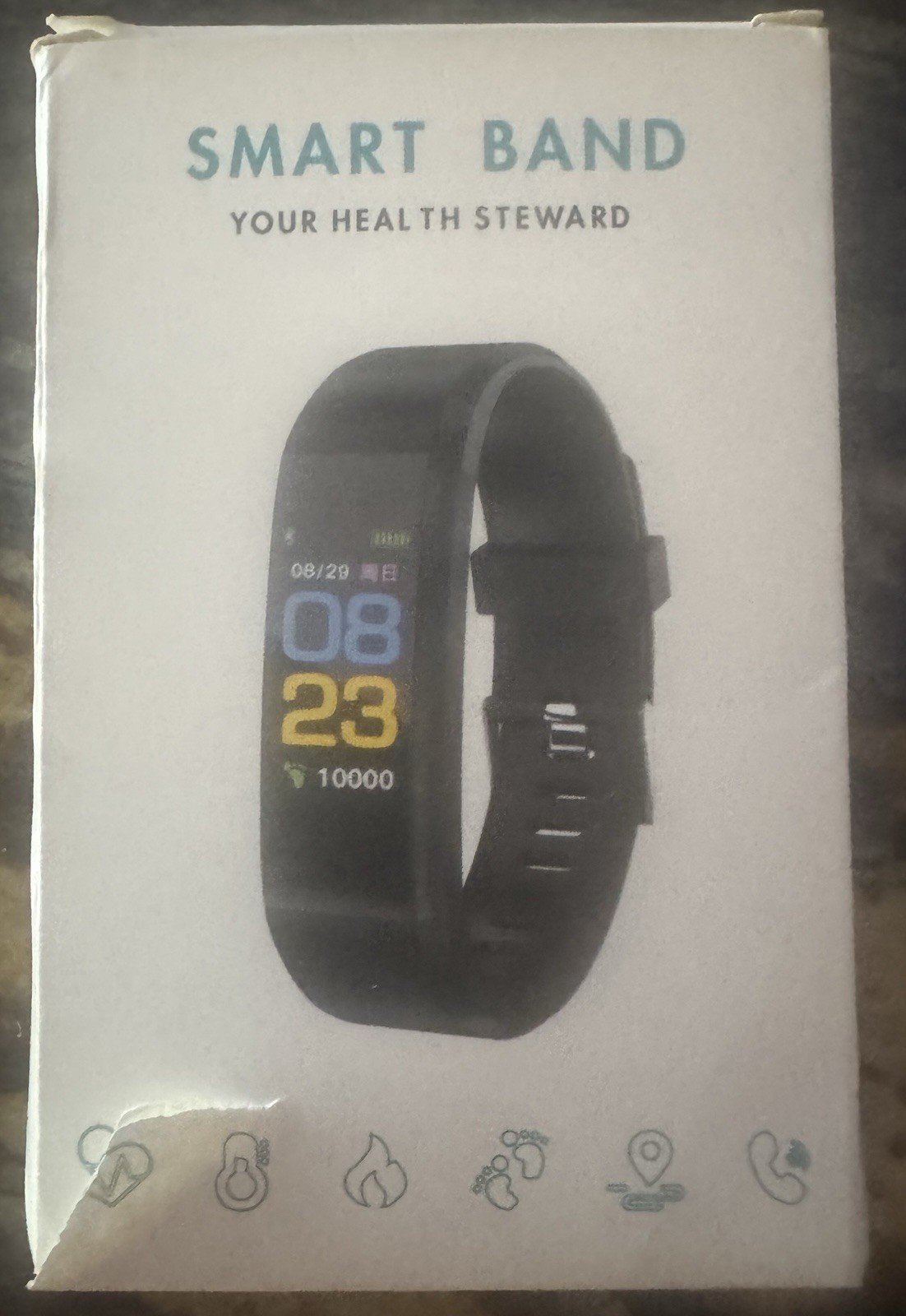 SMART BAND your health steward watch steps counter heart rate checker