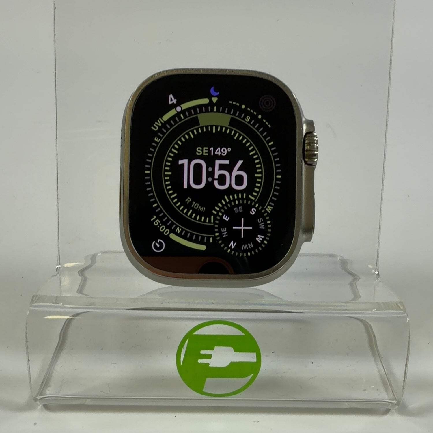 Unlocked Apple Watch Ultra 49MM Natural Titanium MQET3LL/A Face Only