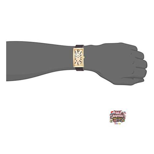 Tissot Heritage Banana Watch Unisex Champagne Dial Leather Strap T1175093602200