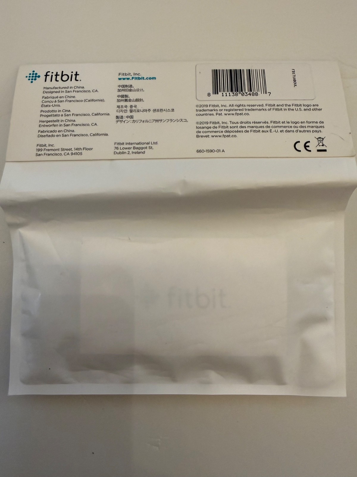 Fitbit Versa 2 Fitness Smart Watch Activity Tracker FB507 Black
