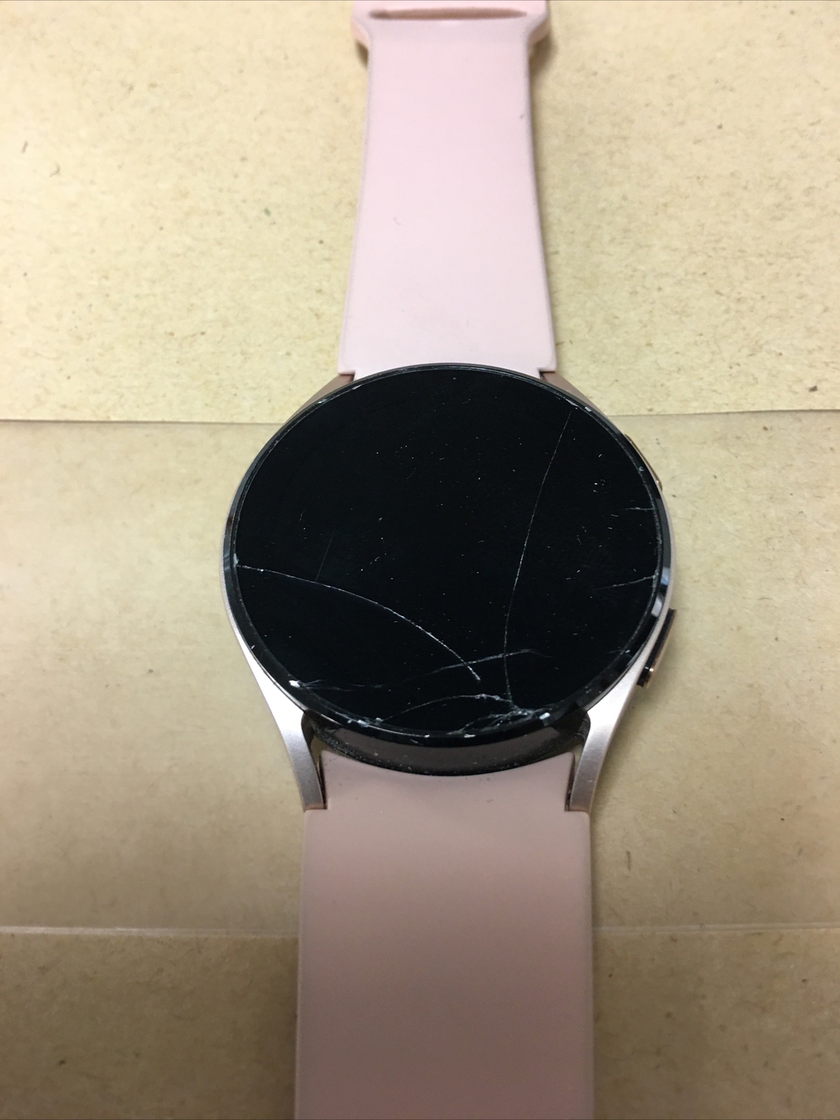 Samsung Galaxy Watch4 SM-R860 40mm Aluminum Case with Sport Band – Pink Gold…