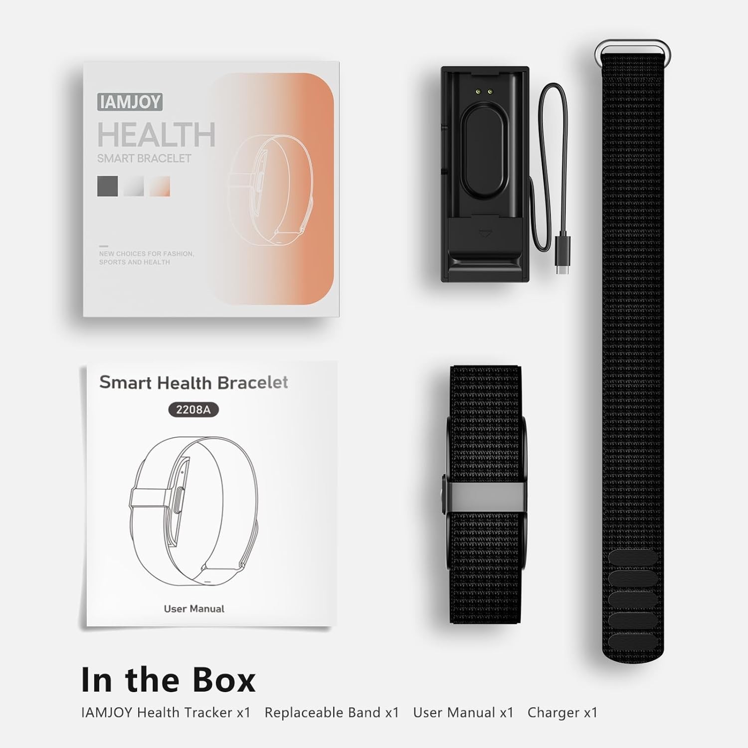 Smart Health Wristband, Wearable Activity & Fitness Tracker for Multi-Sport M…