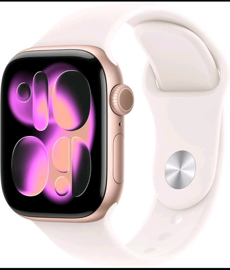 Apple NEW SEALED Series 11 42mm GPS Rose Gold S/M MEU04LW/A
