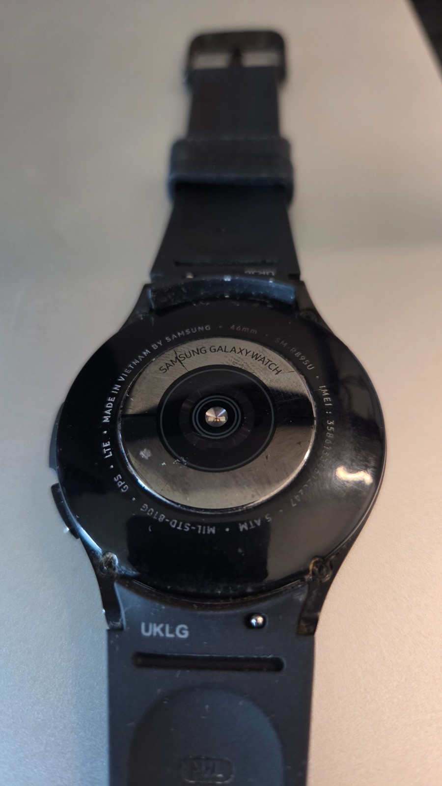 Samsung Galaxy Watch4 Classic SM-R895 46mm Stainless Steel Case with Ridge-Sport