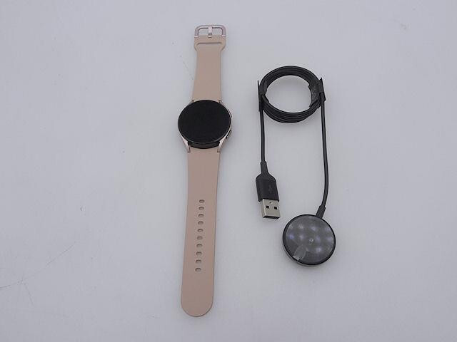 Samsung Galaxy Watch 4 40mm Aluminum WiFi BT Smartwatch Pink Gold SM-R860NZDAXAA