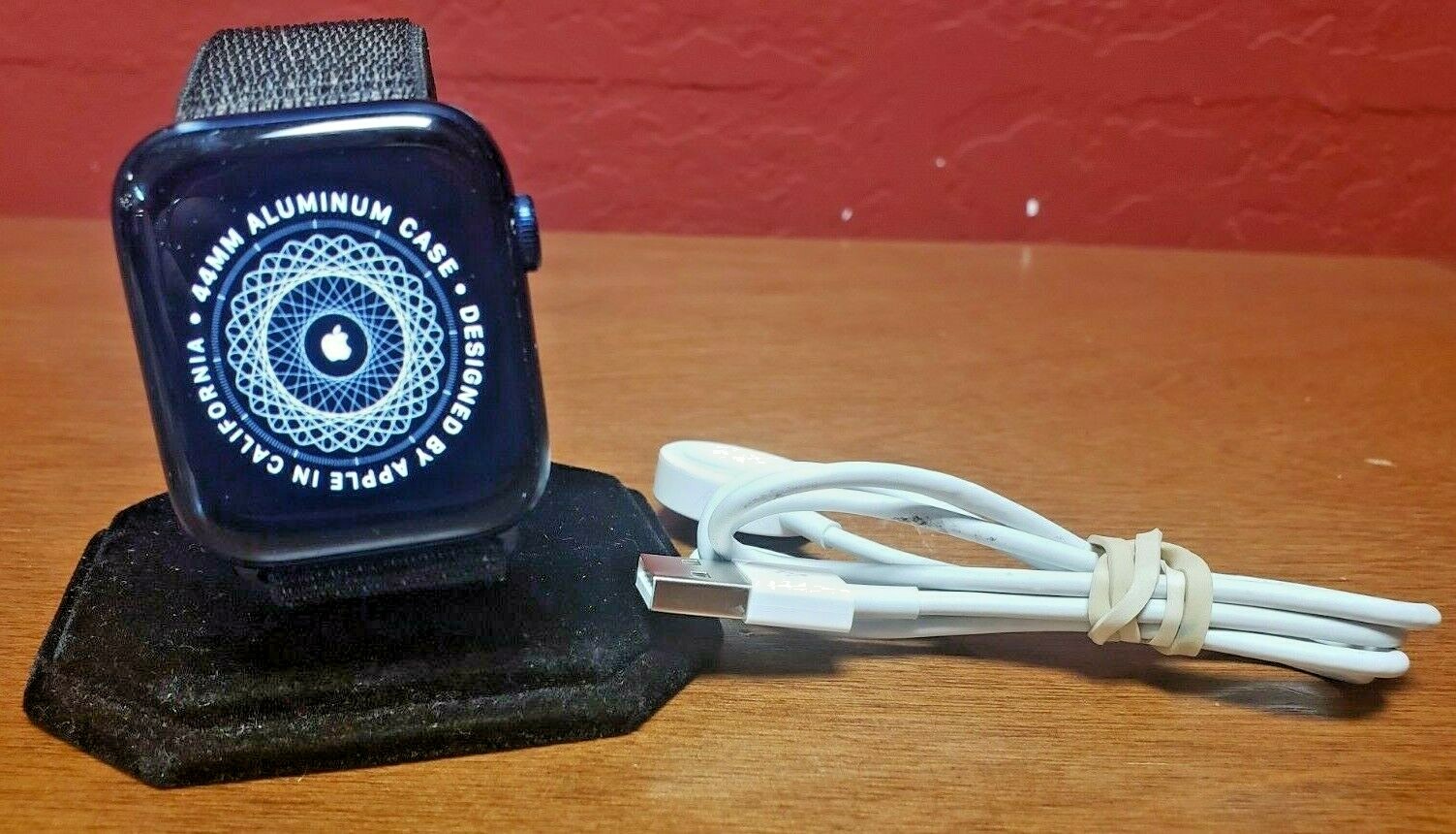 Apple Watch Series 6 44 mm Blue Aluminum Case Used #176879-1