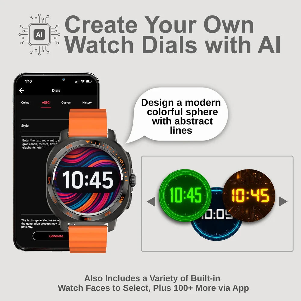⌚ ArgomTech SkeiWatch C62 AMOLED Smartwatch BT Call AI GPS Fitness