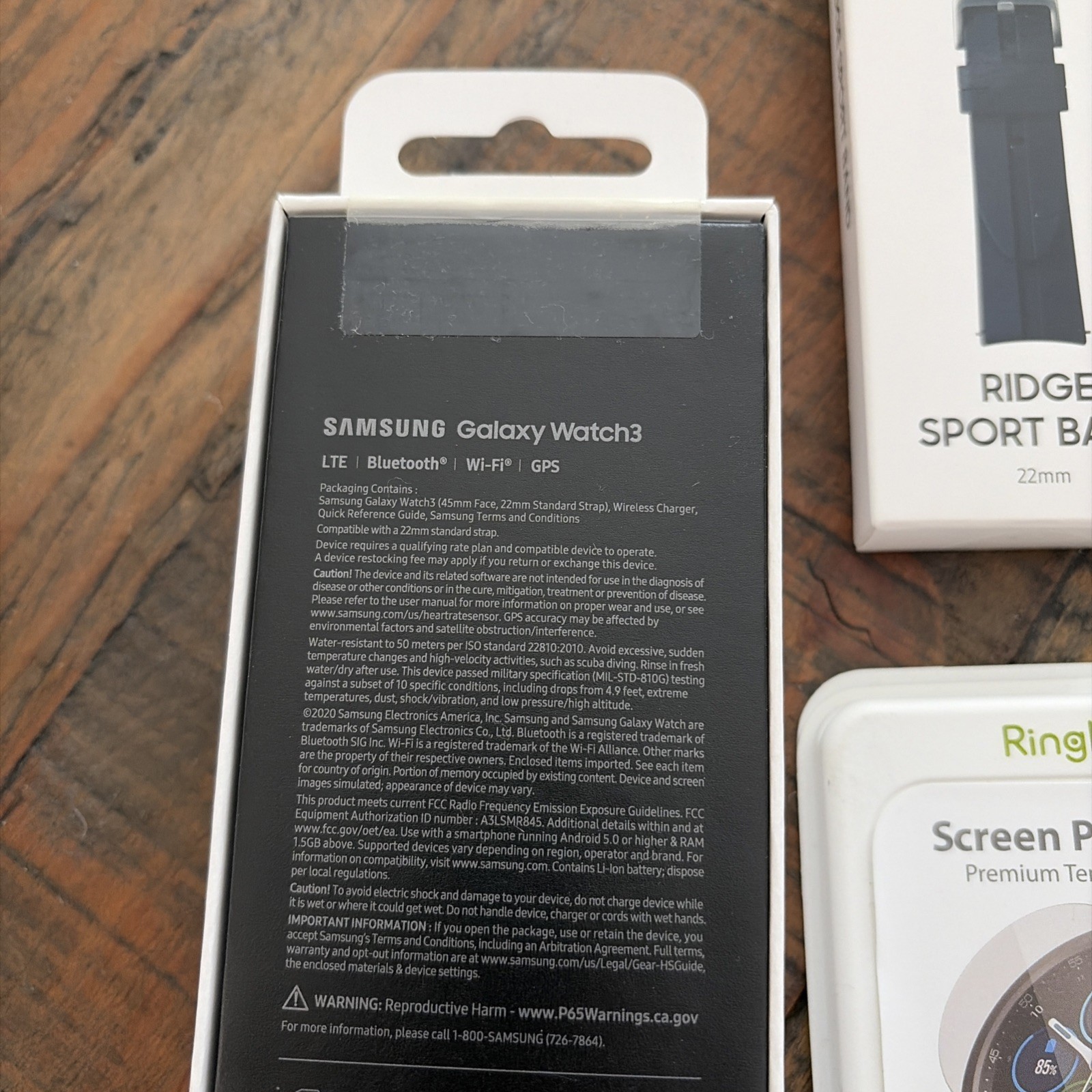 Samsung Galaxy Watch 3 45MM Mystic Silver LTE SM-R845U BRAND NEW