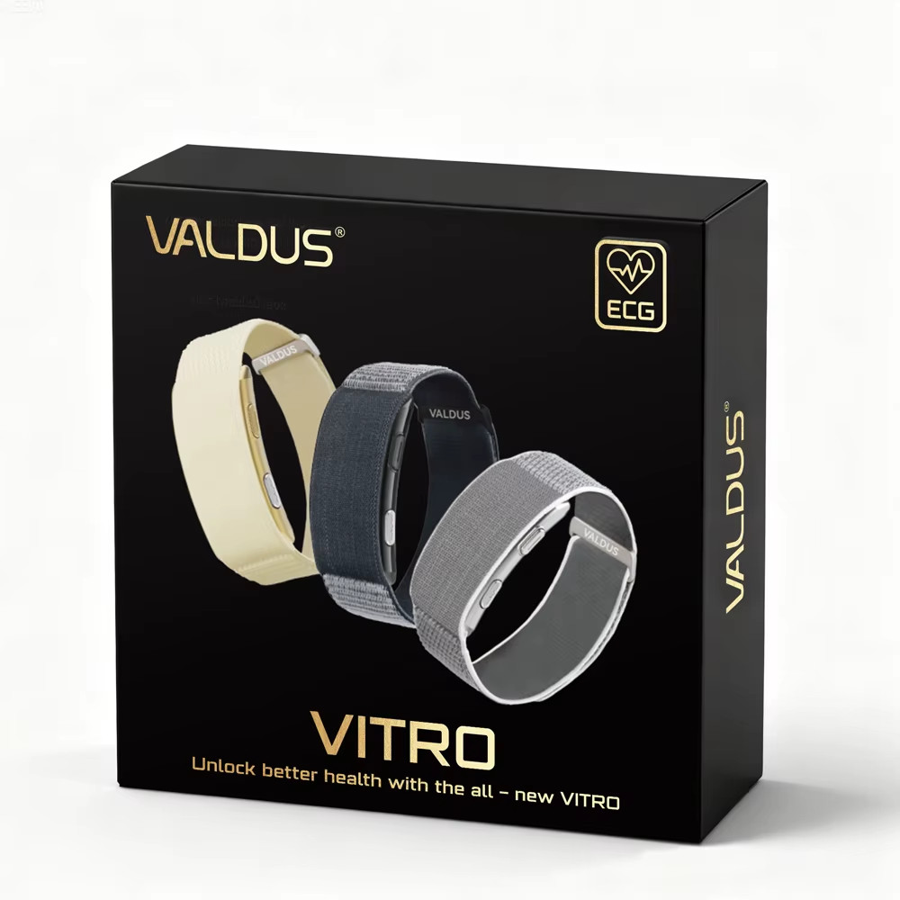 VITRO ECG Smart Bracelet Heart Rate Blood Pressure Waterproof Long Battery Life
