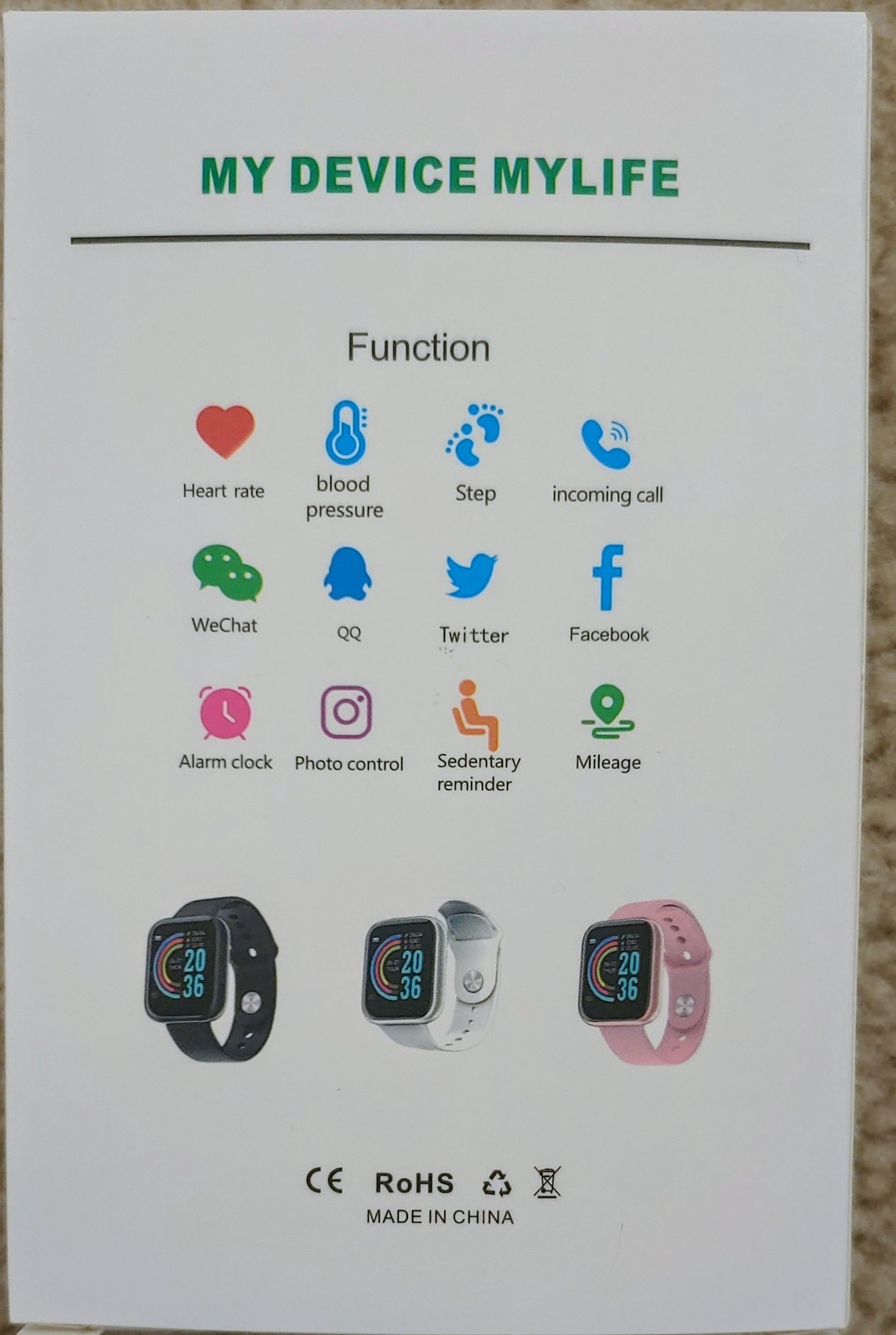 Your Health Steward Smart Bracelet