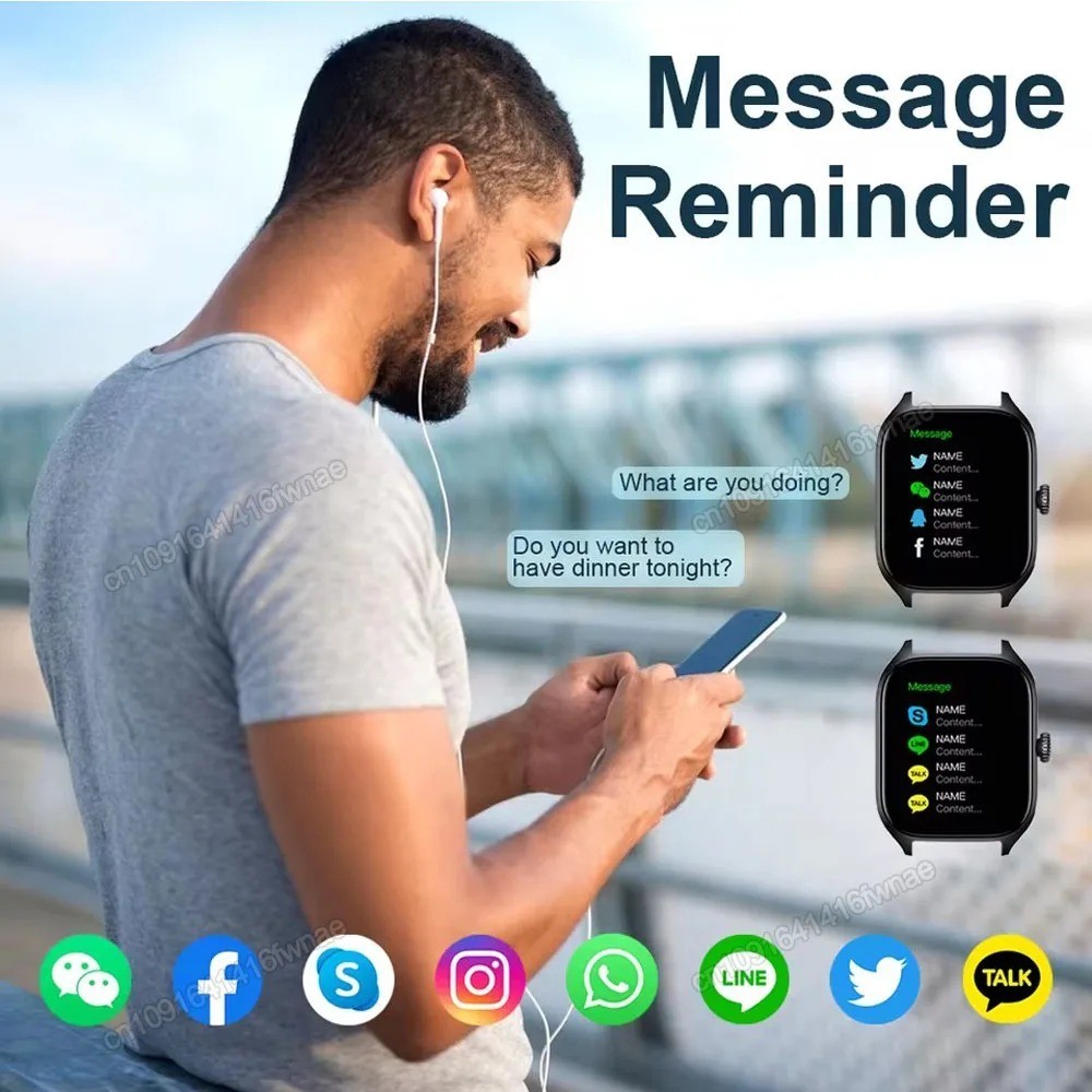 New Outdoor Military GPS Smart Watch Men Waterproof Multiple Sport Mode Fitness