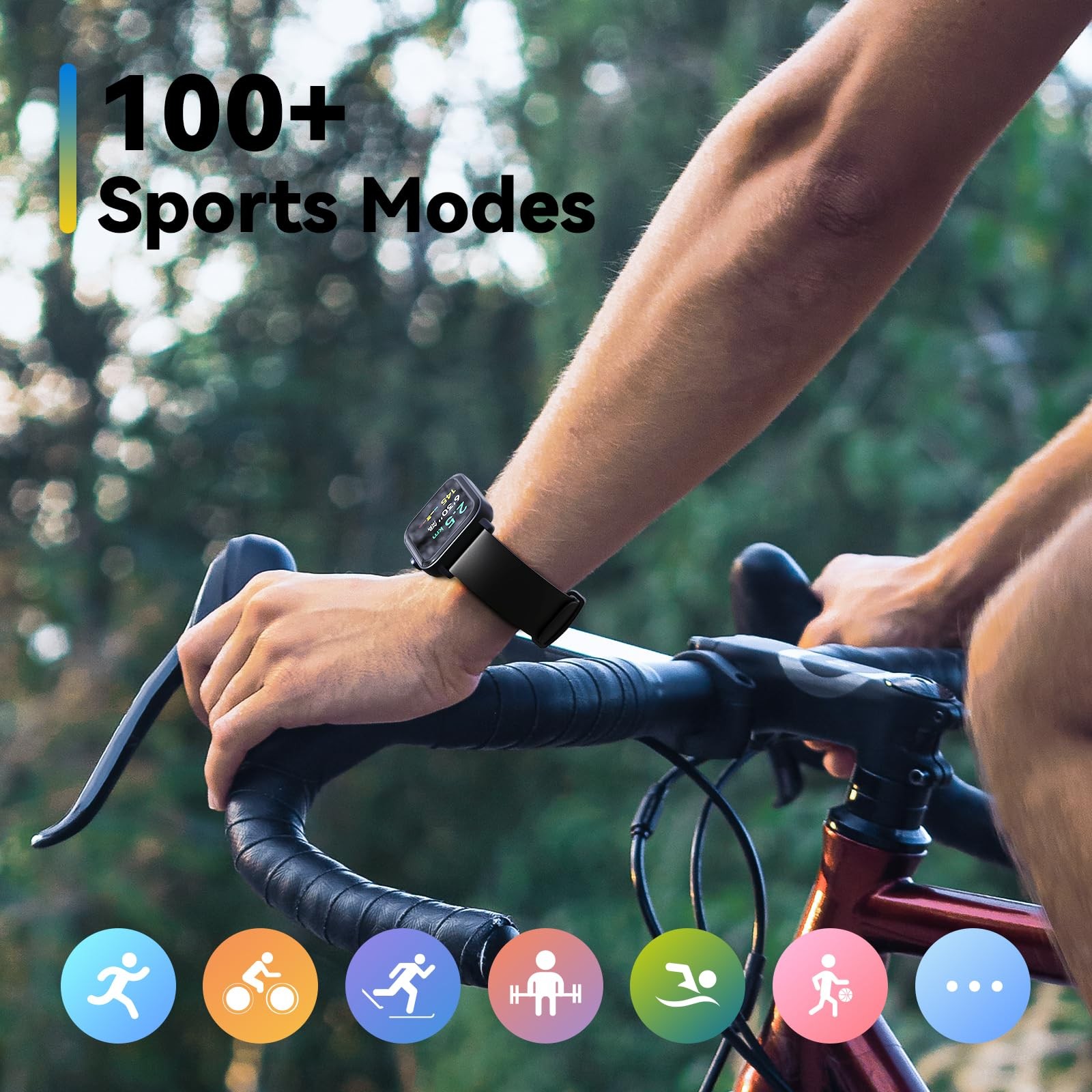 ENOMIR [2025 New] Smart Watch for Men – Alexa Built-in Fitness Tracker with C…