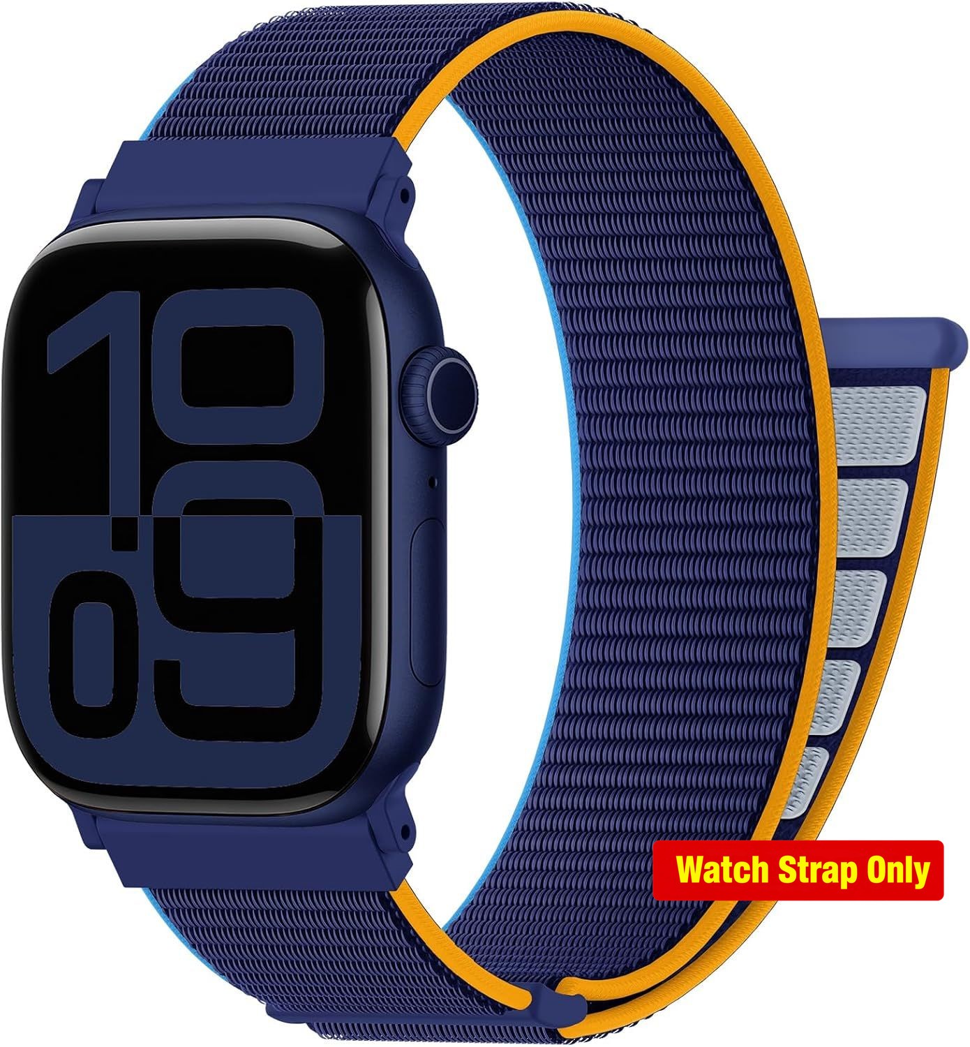 Nylon Loop Sport Band Compatible with Apple Watch 38mm 40mm 41mm Breathable