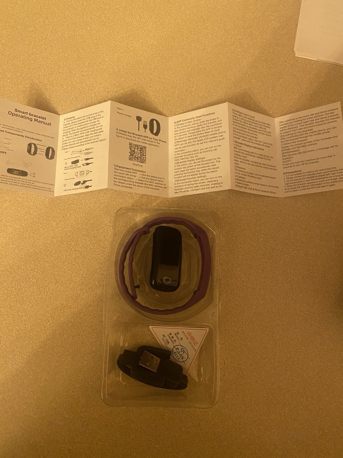 Smart Bracelet, Purple