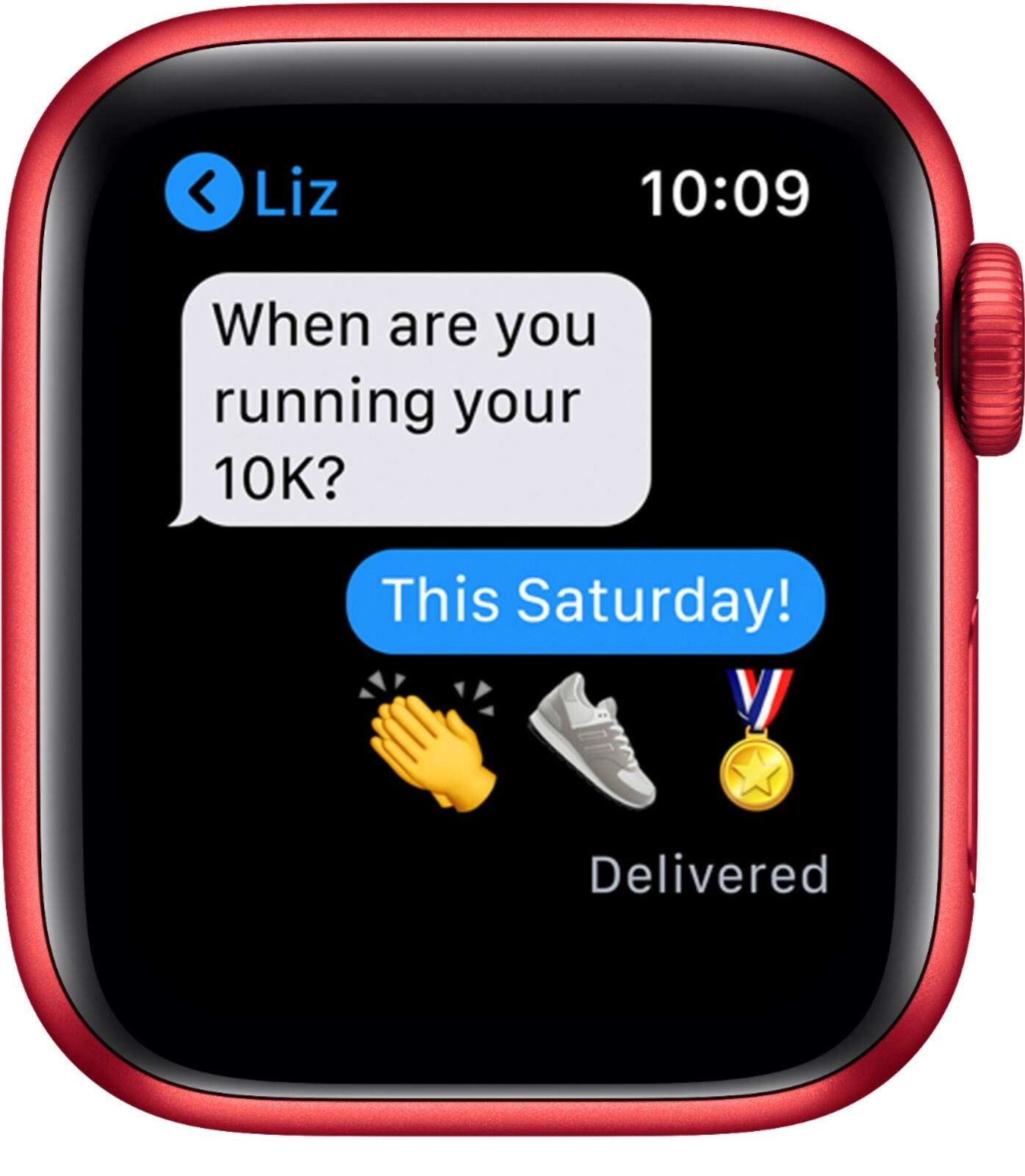 Apple Watch Series 6 44mm PRODUCT(RED) Aluminum Red Sport Band GPS M00A3LL/A