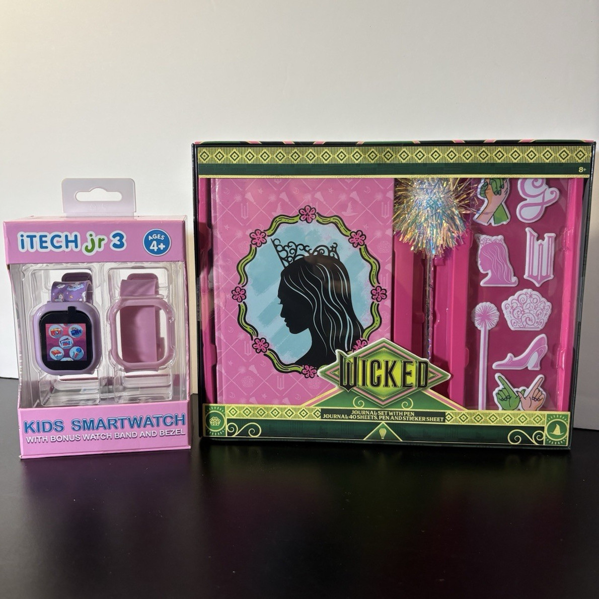 iTech iTECH Jr 3 Kids Smartwatch Alarm/Stopwatch, iOS/Android Pink Purple