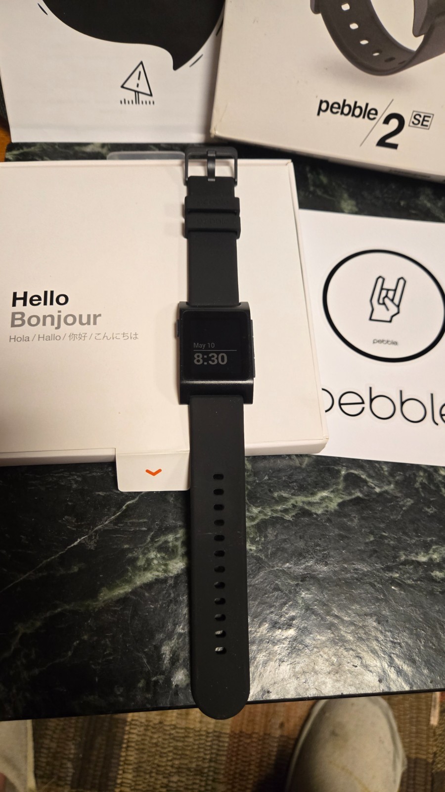 Pebble 2 SE Smartwatch (1001-00057) New Open Box IOS / Android – Updated
