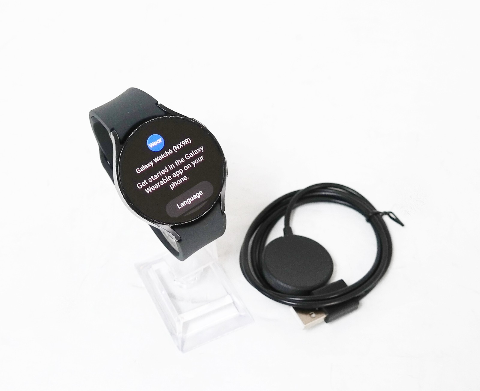 Samsung Galaxy Watch6 SM-R945U 44mm LTE Aluminum Smartwatch Graphite