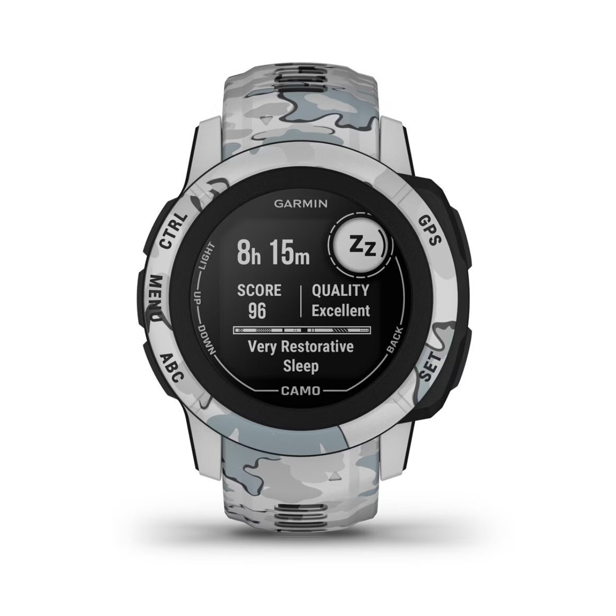 Garmin Instinct 2S Camo Multi-GNSS GPS Smartwatch (Mist Camo, Refurbished)