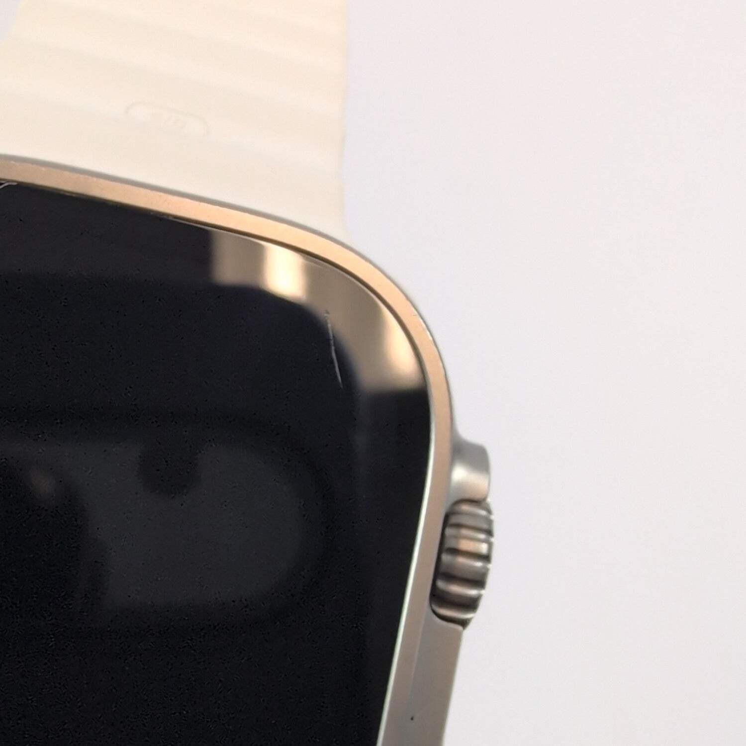 Unlocked Apple Watch Ultra 2 49MM Natural Titanium White Ocean Band MREJ3LL/A