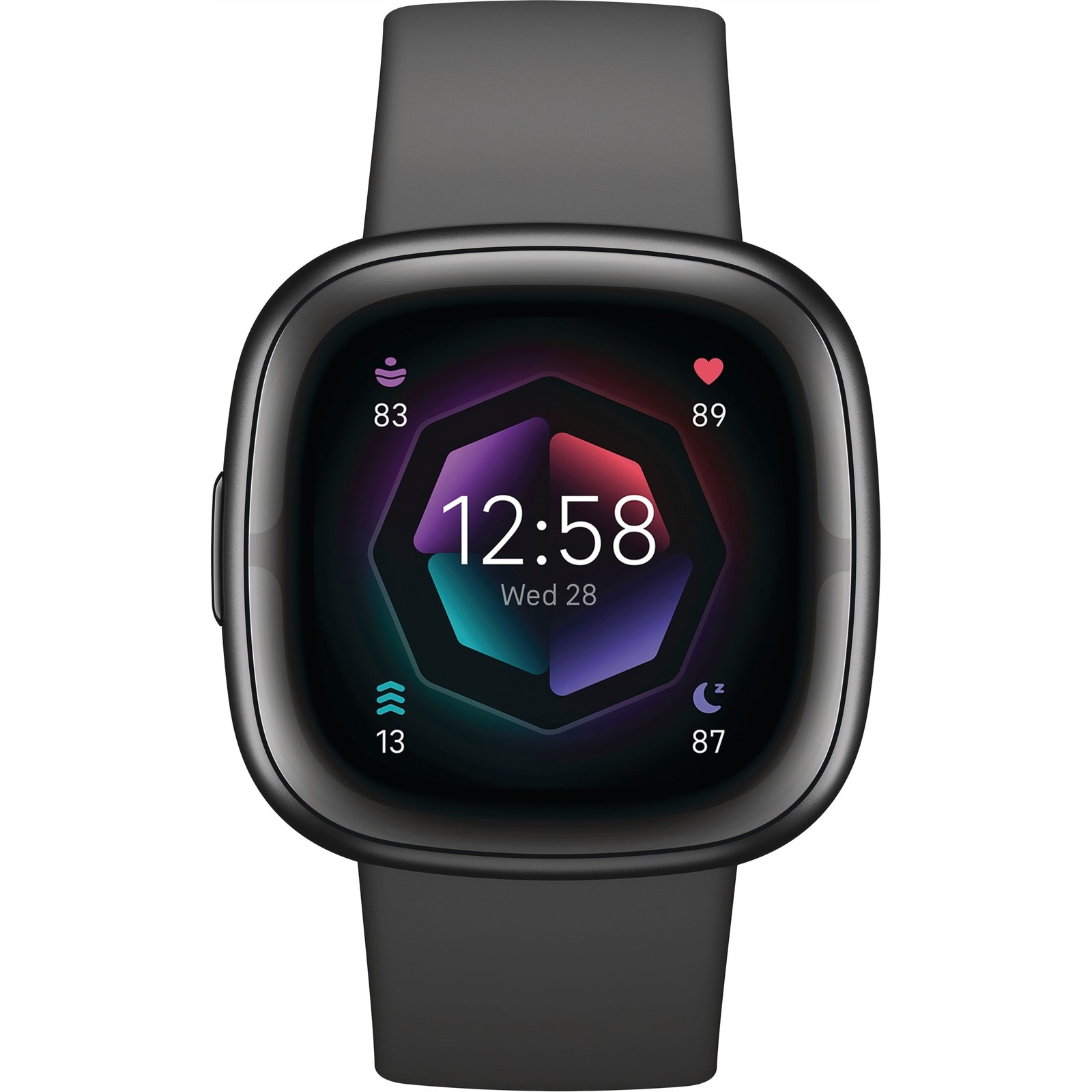 Fitbit Sense 2 Smartwatch Shadow Grey Graphite GPS NIB