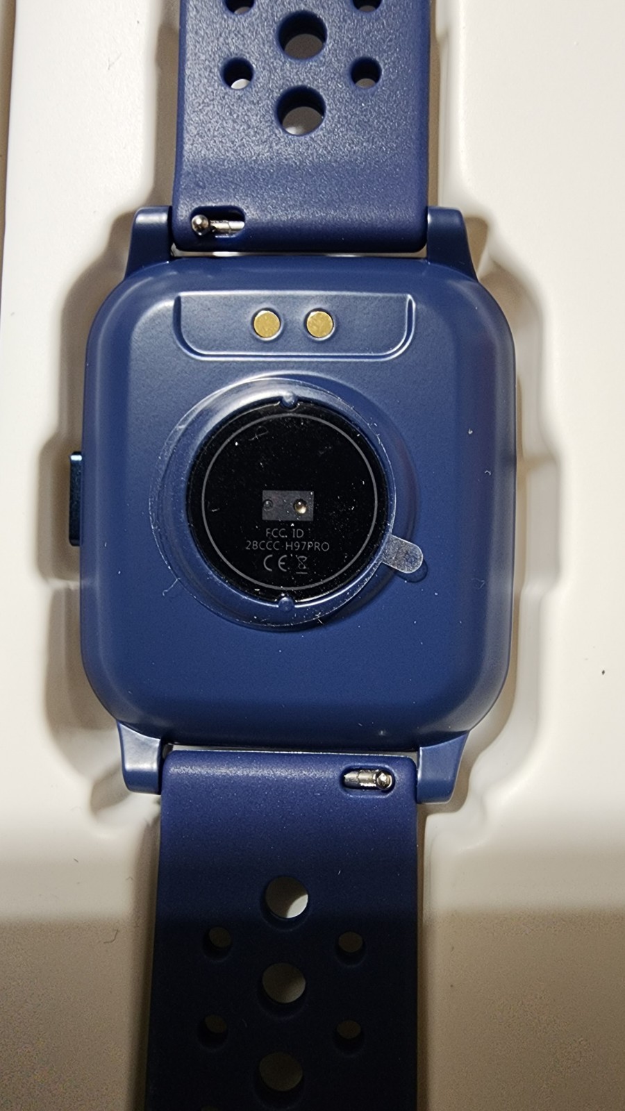 Kids Fitness Smart Watch H69 for Boys Girls Blue Heart Rate Pedometer Sleep
