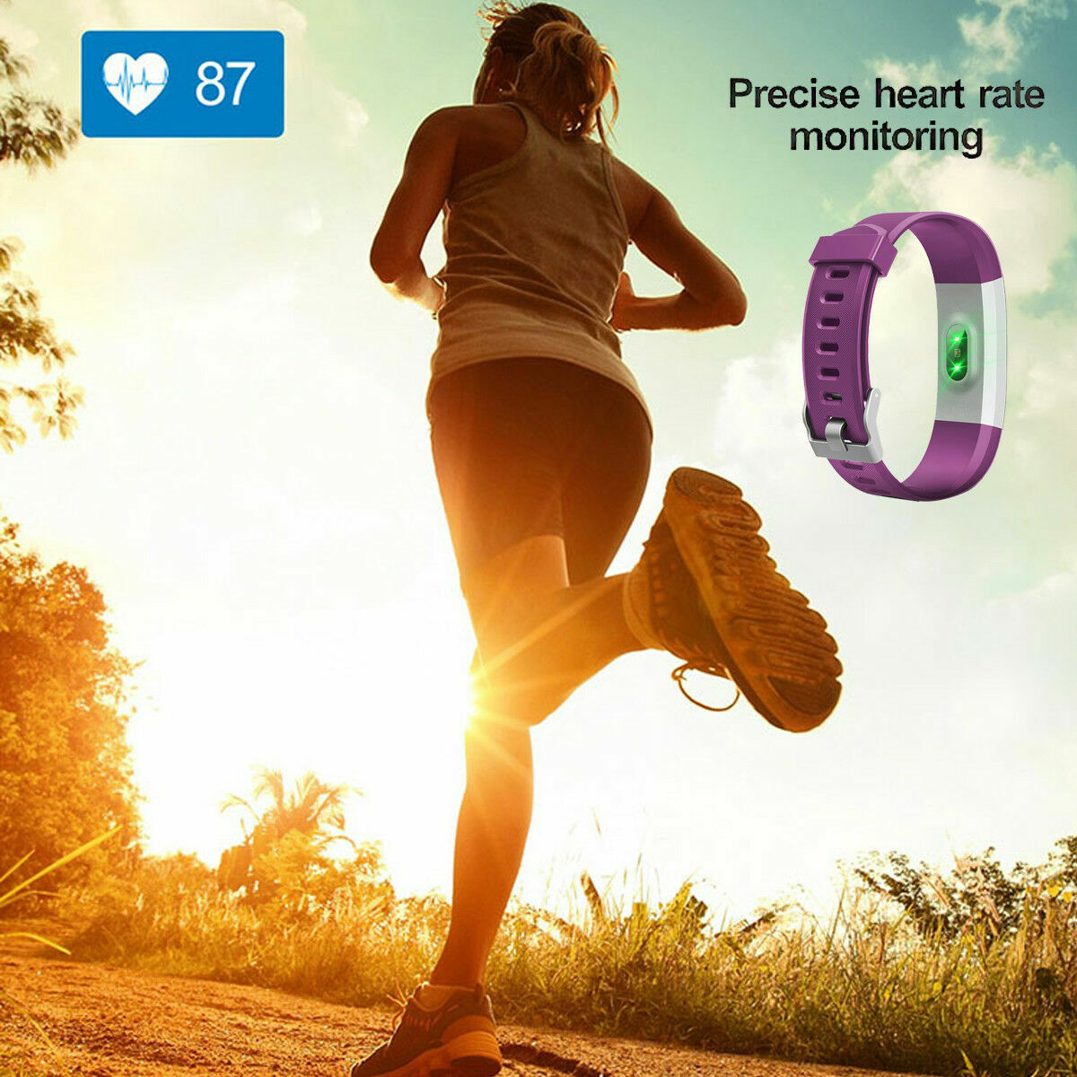 ID115 Plus Smart Band FITNESS TRACKER / SLEEP MONITOR Bluetooth Wristband Lot