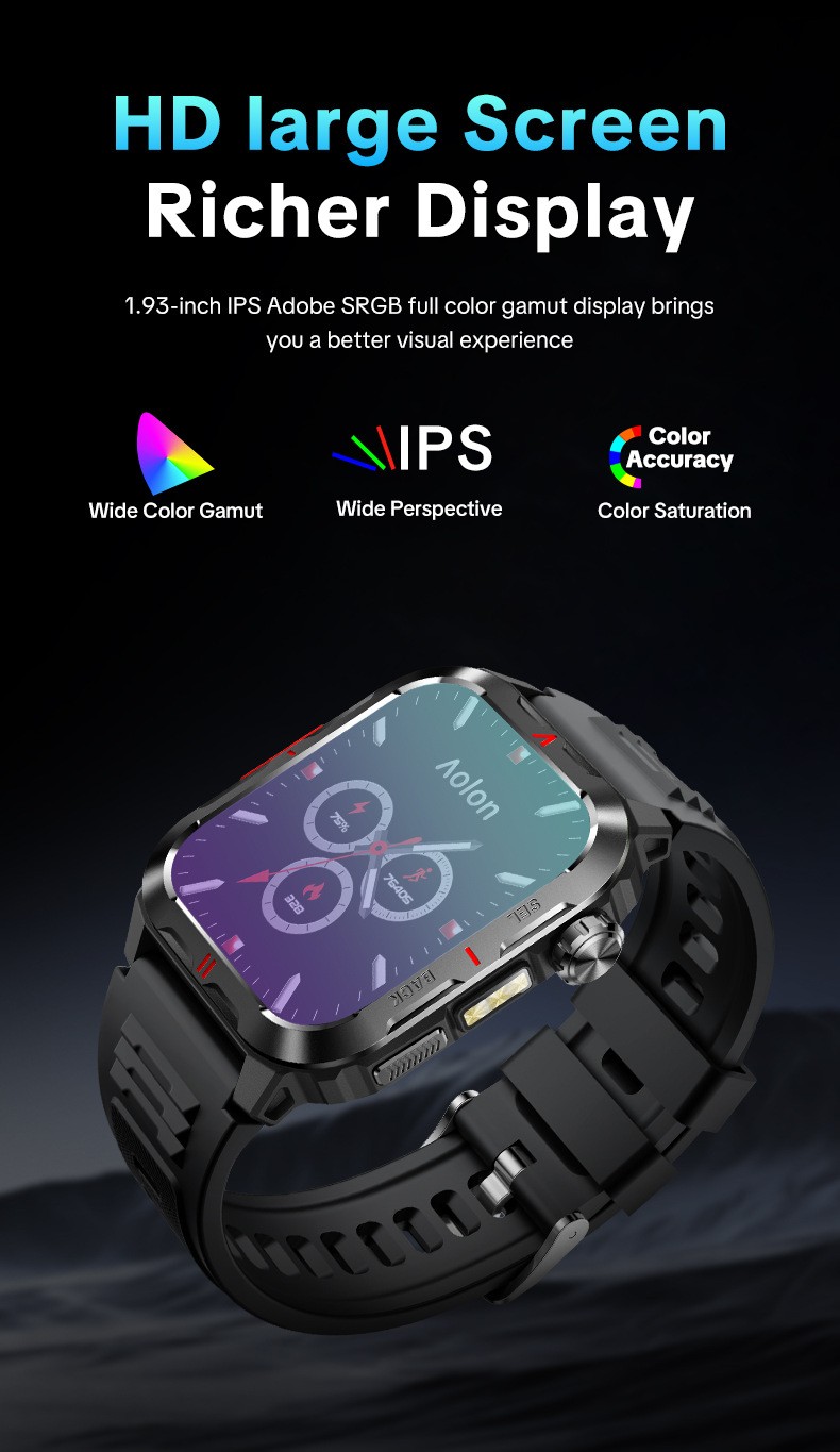 Smart Watch Wristwatch Health Monitoring Step Counting Multiple Sports Modes