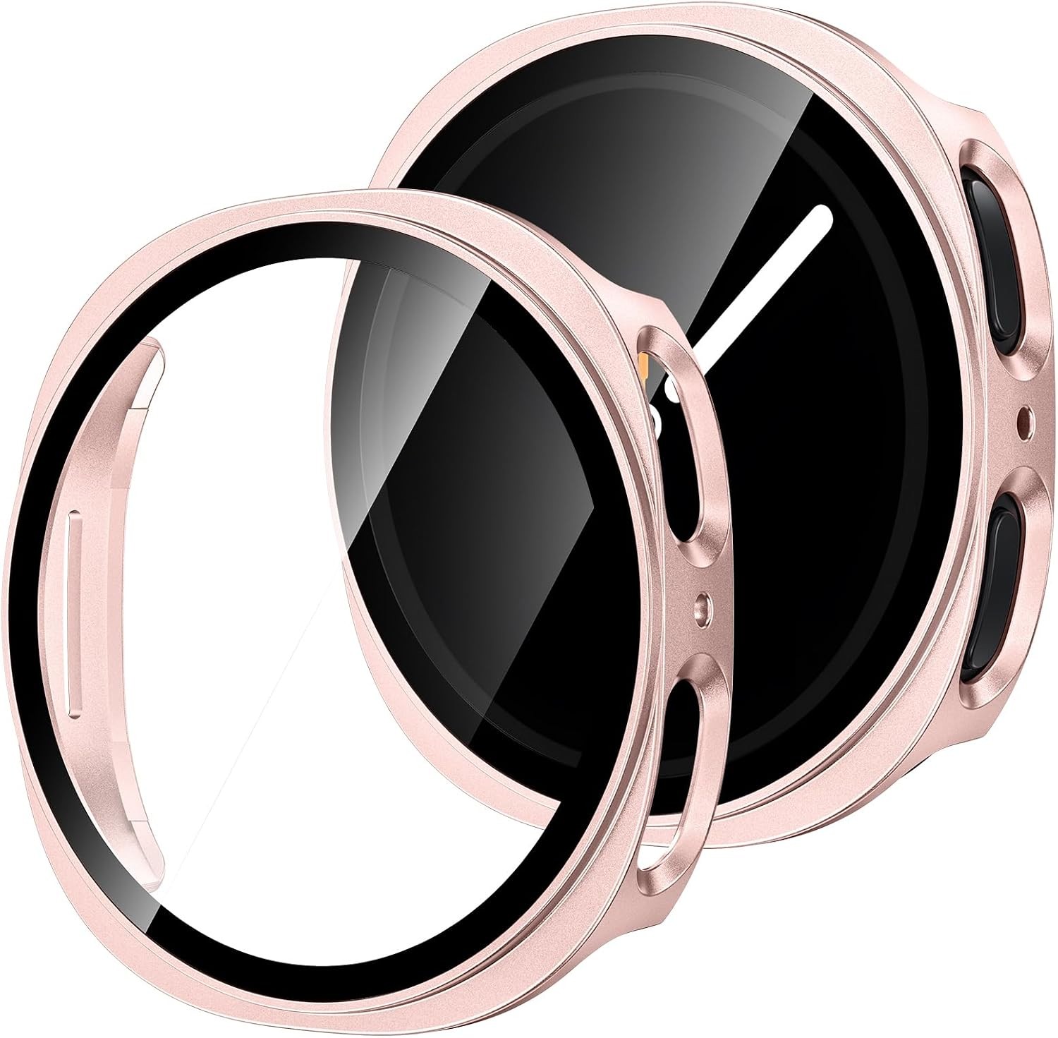 2Pack Screen Protector Case for Samsung Galaxy Watch 8 40mm Accessories