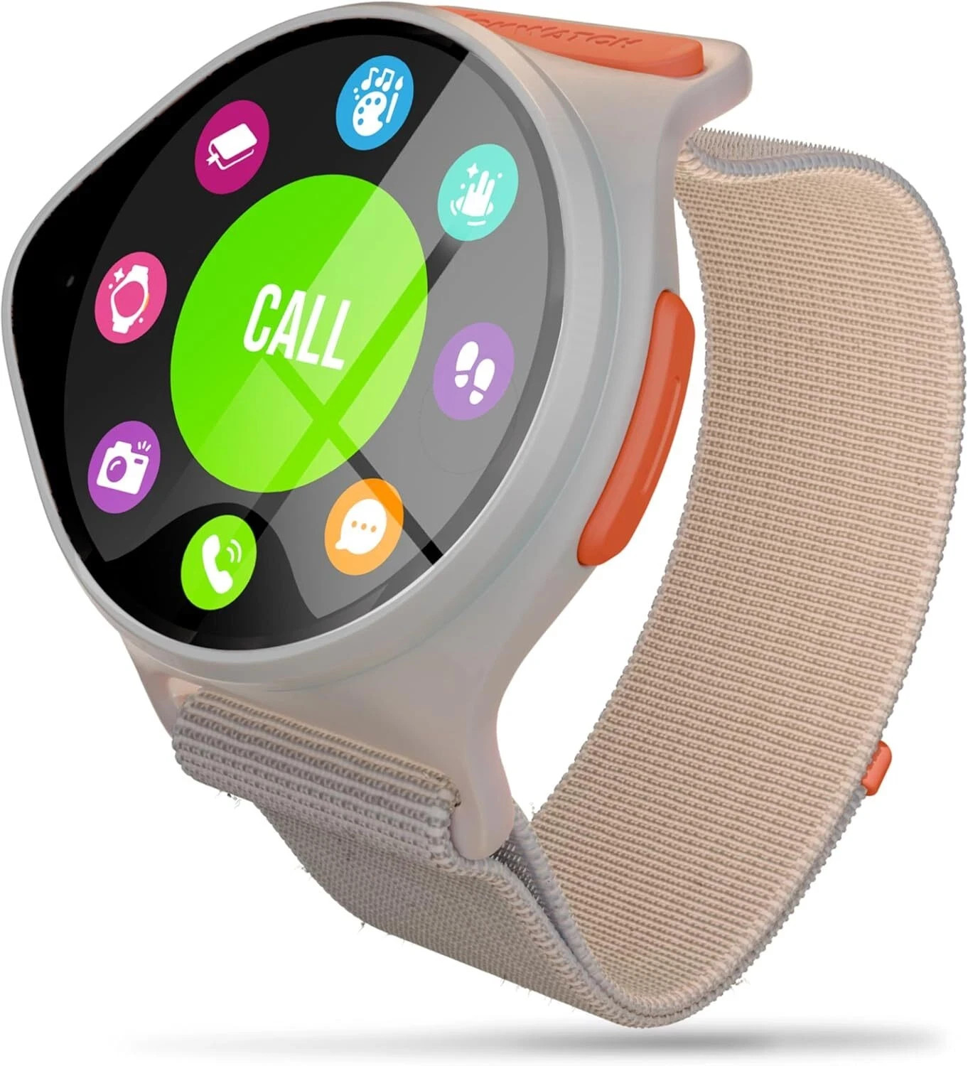 Nick Watch Kids Smart Watch GPS Tracker, Video Calling, SOS, Parental Controls