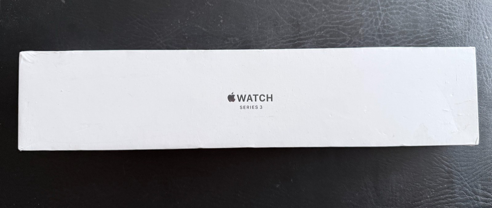 Apple Watch Series 3 38mm Space Gray Aluminum – Black Sports Band – New Sealed