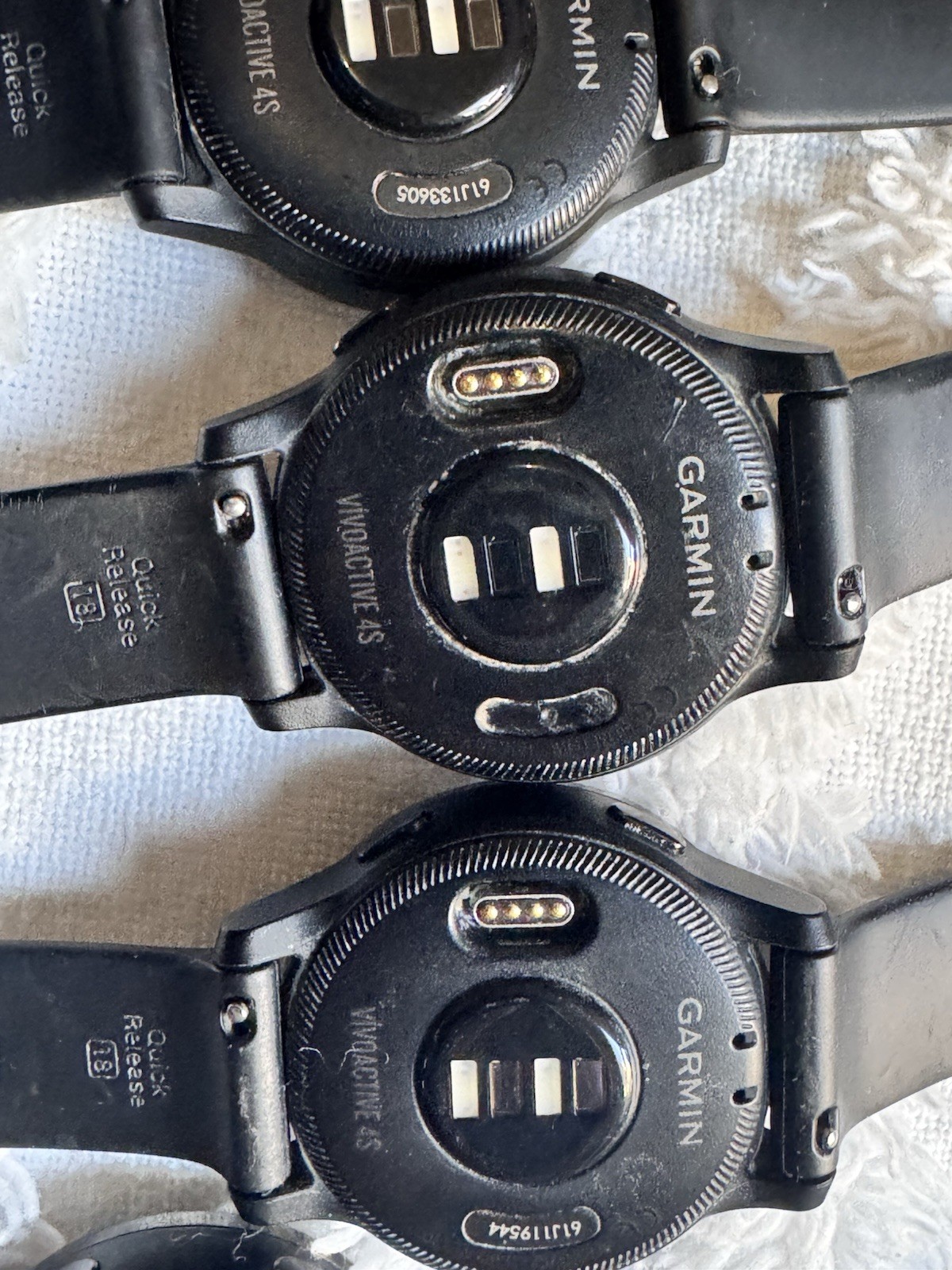 Garmin vivoactive 4S Black/Slate Smart GPS Smart Watch Untested For Parts only