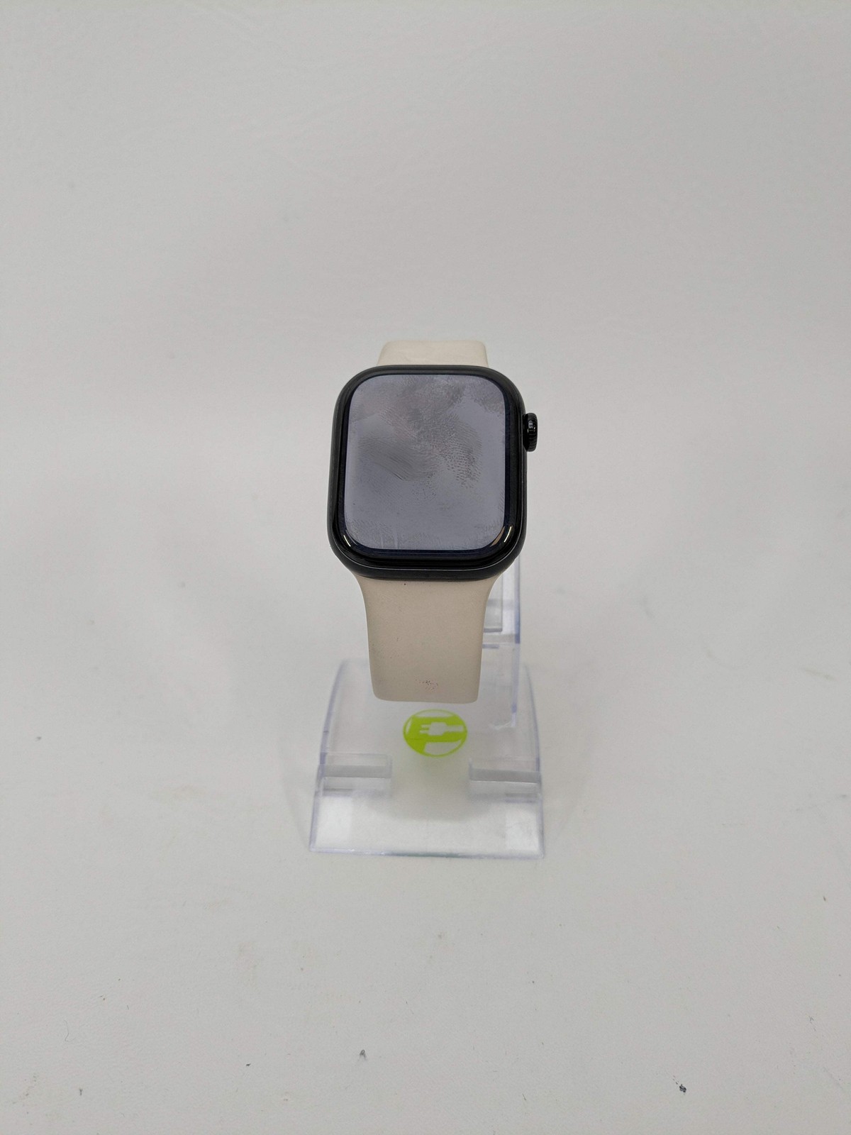 Apple Watch Series 11 GPS 42mm Jet Black Aluminum Starlight Sport Band MEQU4LW/A