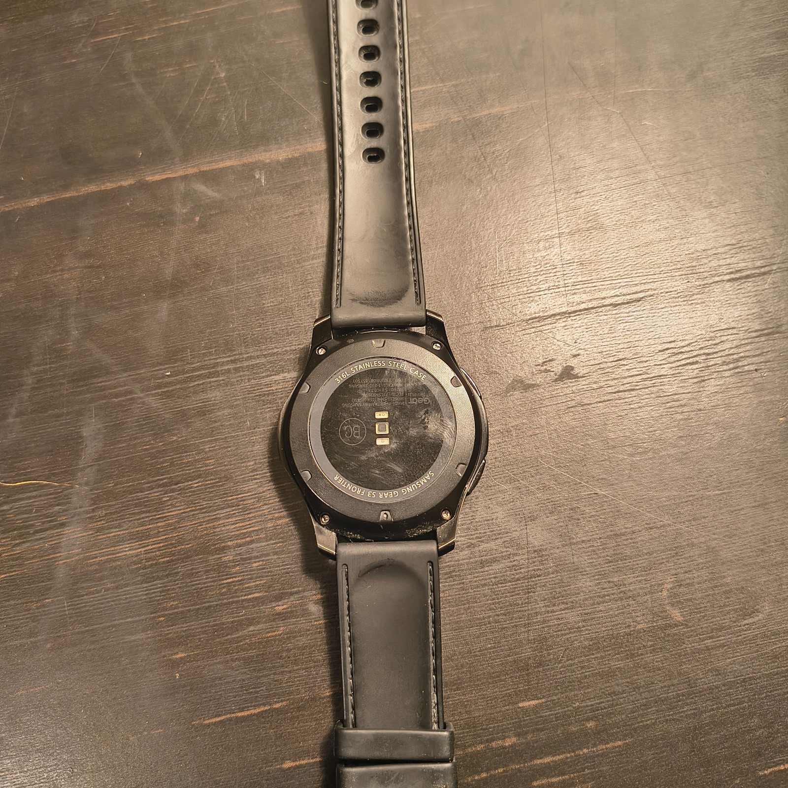 Samsung Galaxy Watch S3 Frontier Black Silver AT&T