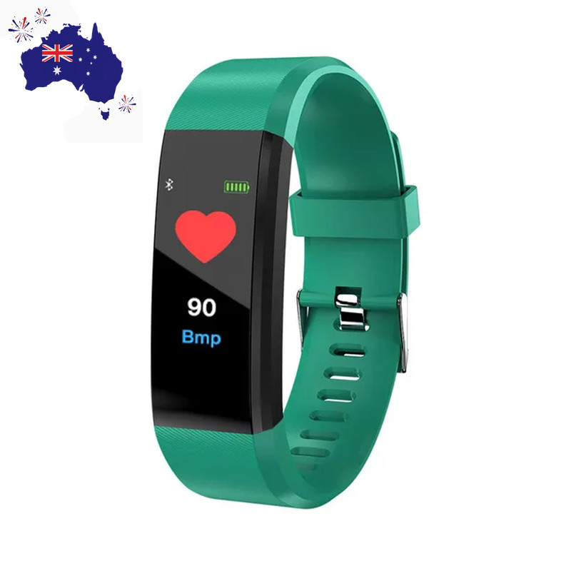 Smart Watch 115Plus Bracelet Heart Rate Blood Pressure Band Fitness Tracker Smar