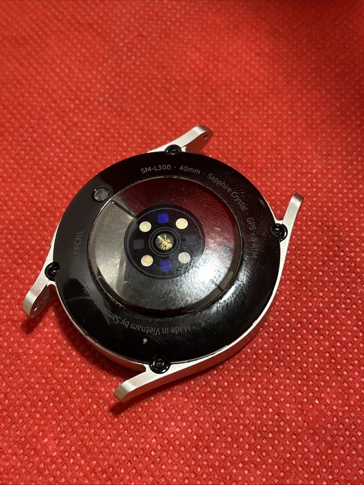 *AS-IS* Samsung Galaxy Watch 7 SM-L300 40mm GPS Bluetooth Silver – For Parts!!!