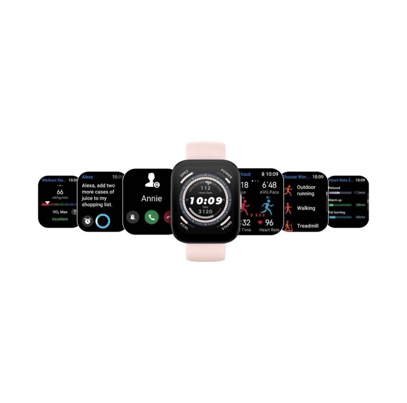 Amazfit Bip 5 Smartwatch – Pink