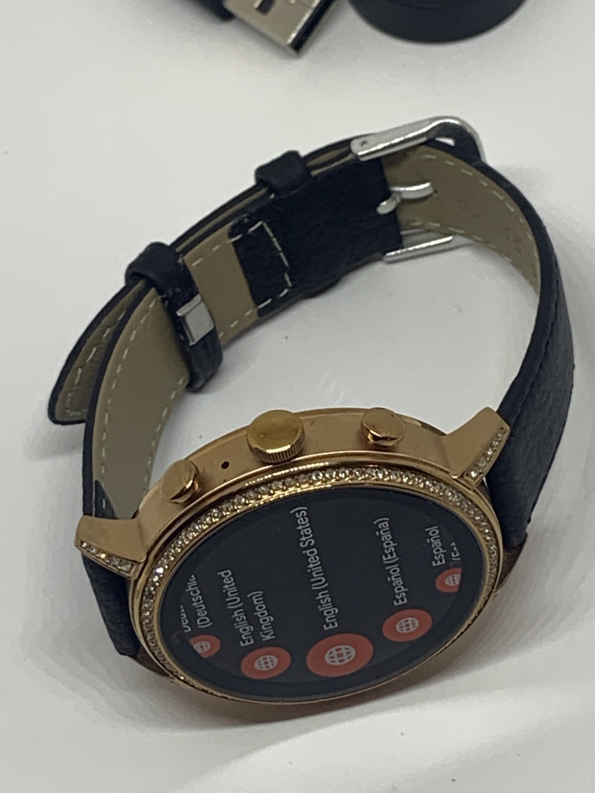 Fossil Gen 4 Authentic Digital Dial Smart Watch Custom Band FTW6011 QT480