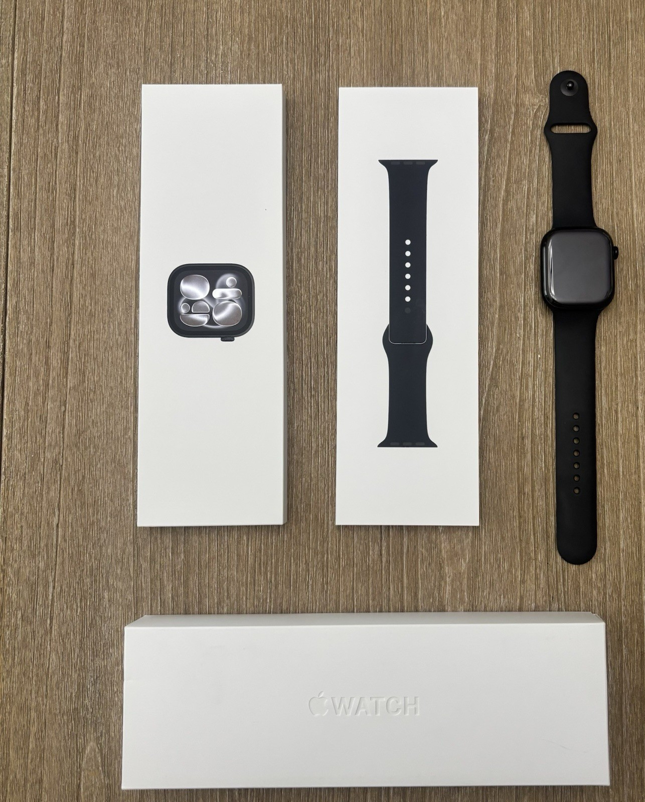 Apple Watch Series 11 46mm GPS Jet Black w/ Black Sport Band Cellular MFC44LW/A