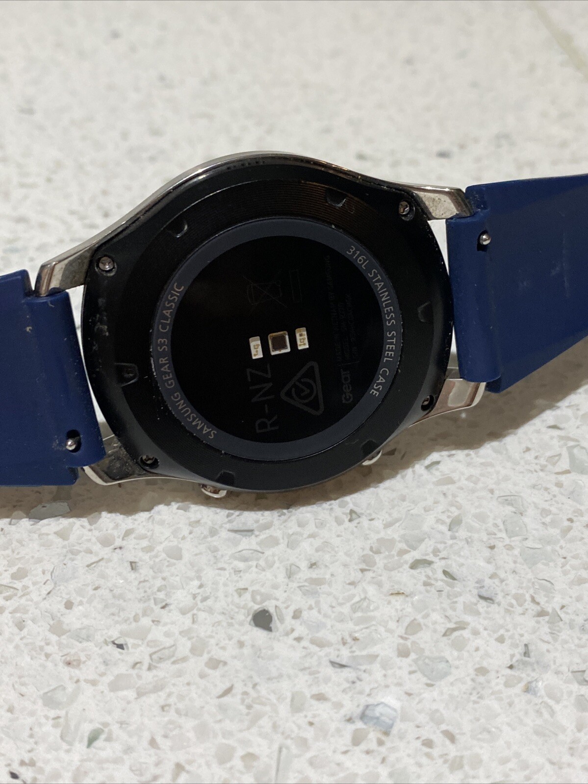 Samsung Galaxy Gear S3 Classic SM-R770 Silver With Navy Band