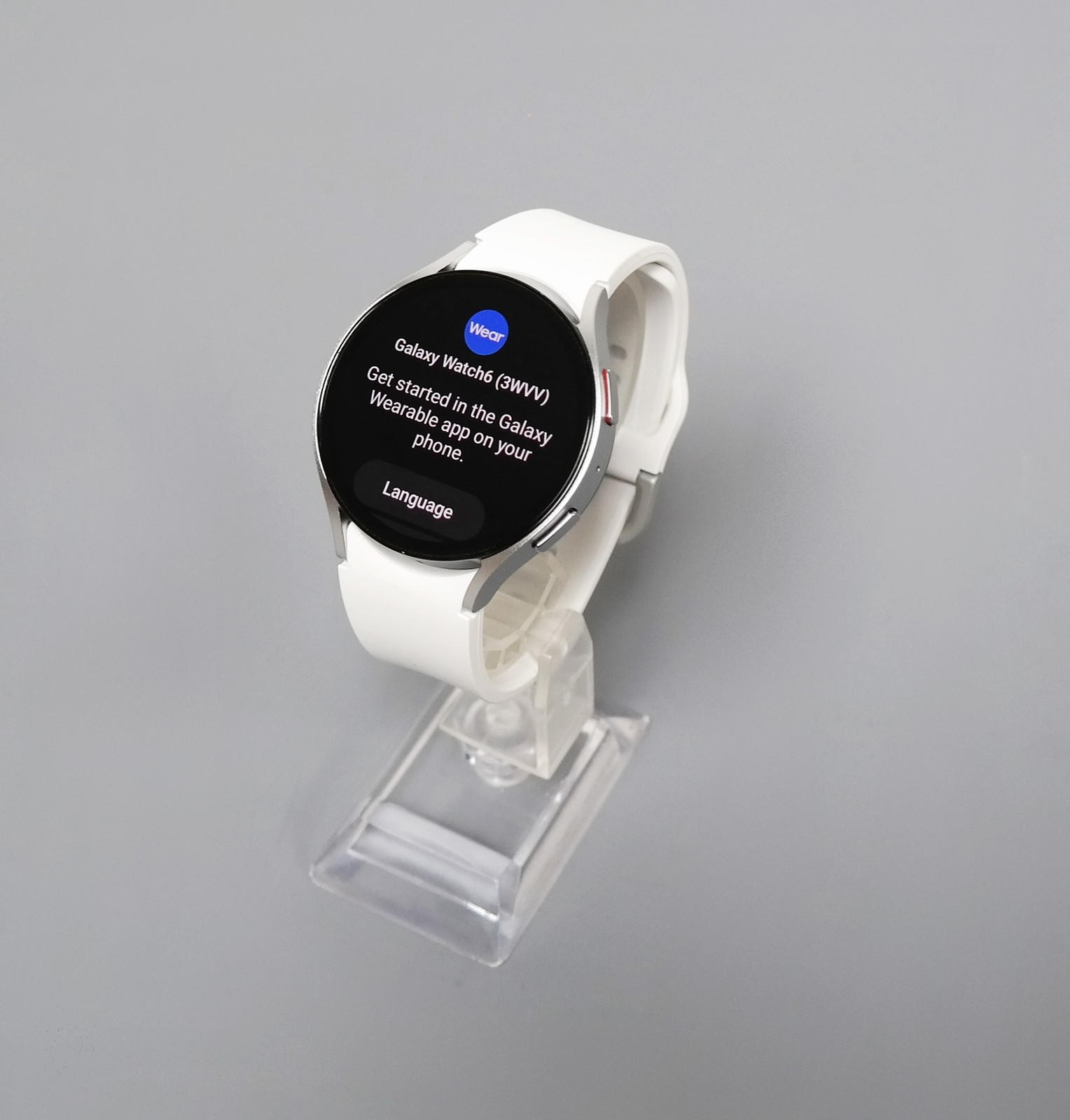 Samsung Galaxy Watch6 SM-R940 44mm Aluminum Case with Sport Band – Silver