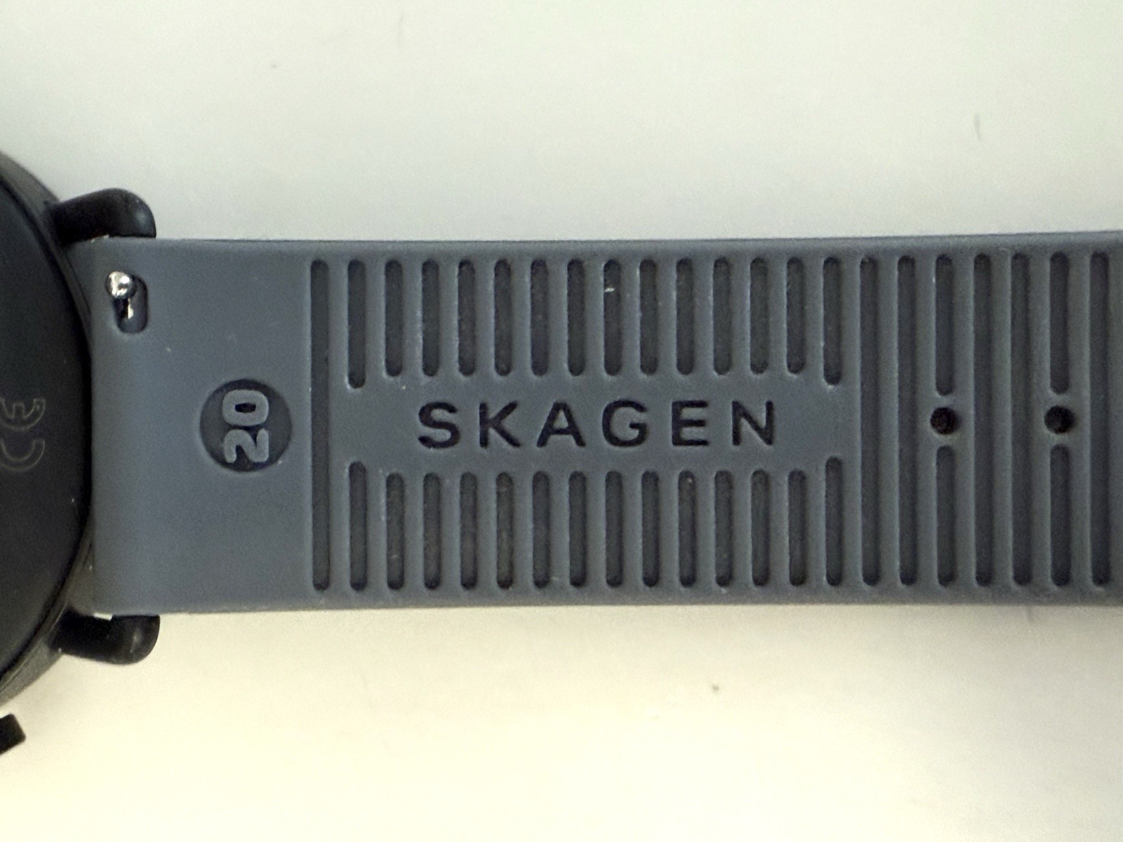 Skagen Falster 2 Smartwatch Silicone Black Band SKT5110