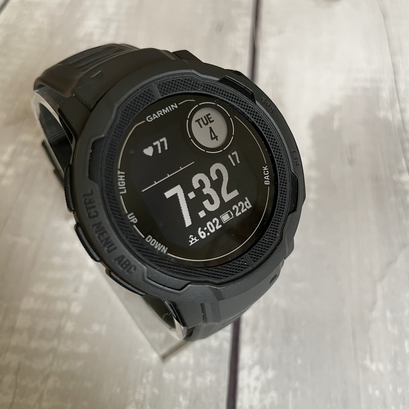 Garmin Instinct 2 45mm Standard Edition Black Bluetooth Smartwatch Pre-Owned