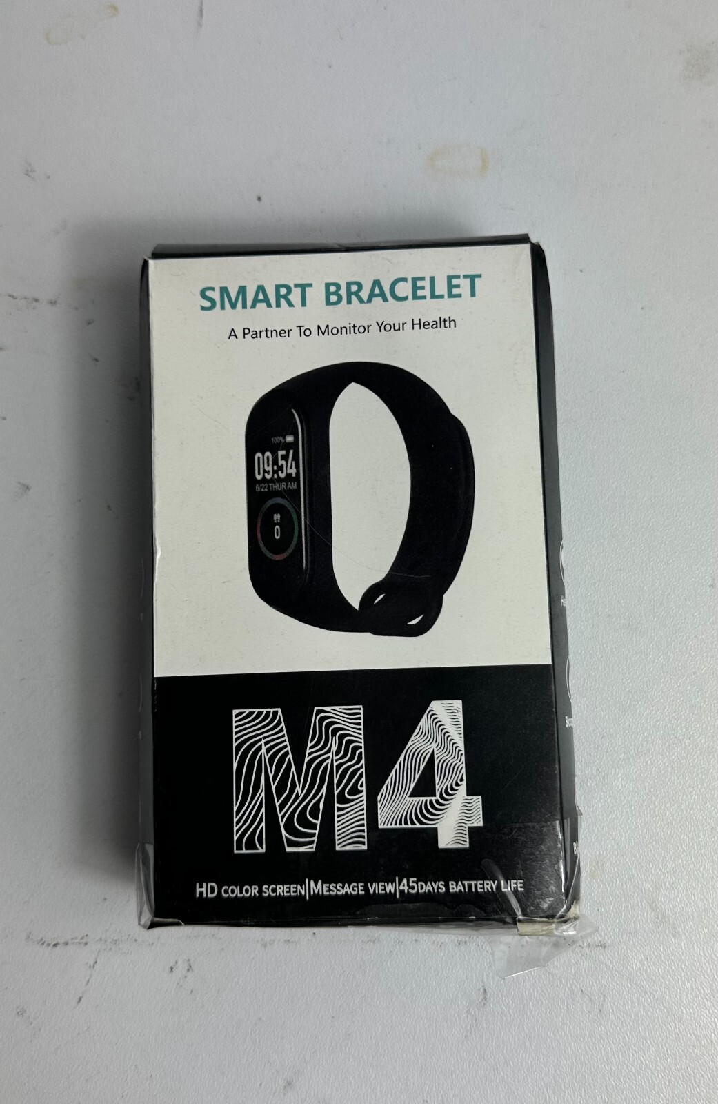 M4 Smart Bracelet – Bluetooth Health Monitor, Android 4.4+/iOS 8.5+